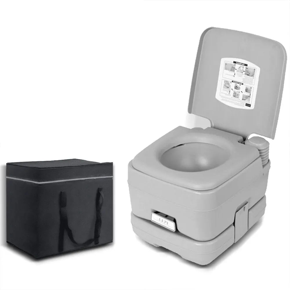 10L Outdoor Portable Camping Toilet Bonus Carry Bag | Southern Sun Drones