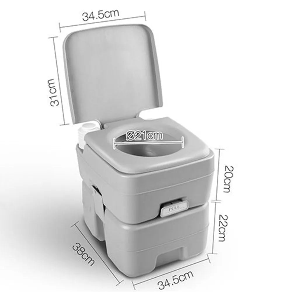 20L Outdoor Portable Camping Toilet With Carry Bag | Southern Sun Drones
