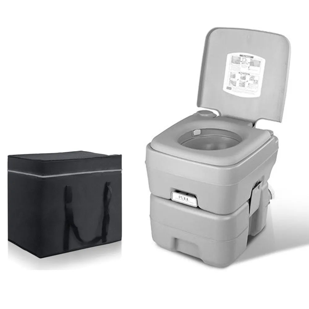 20L Outdoor Portable Camping Toilet With Carry Bag | Southern Sun Drones