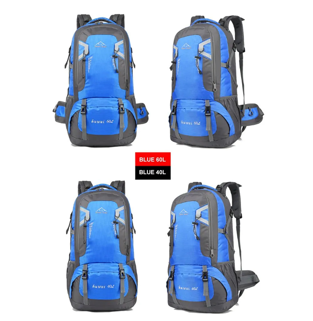 40L Waterproof Outdoor Hiking Backpack Camping Outdoor Trekking Bag(Blue) | Southern Sun Drones
