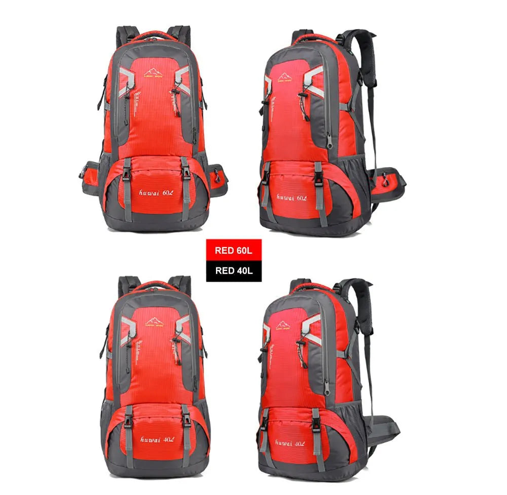 40L Waterproof Outdoor Hiking Backpack Camping Outdoor Trekking Bag(Red) | Southern Sun Drones