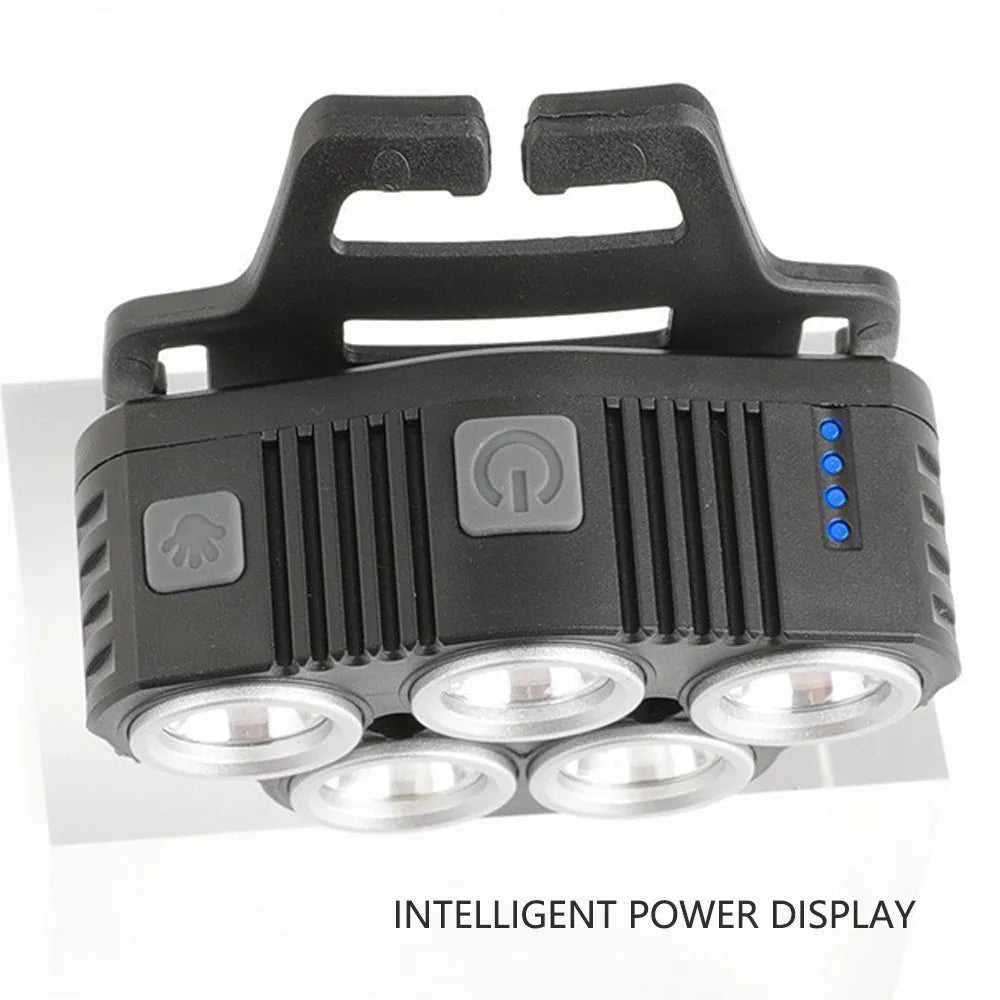 6 Modes LED Head Torch Induction Headlight Camping COB Infrared Strong Lights | Southern Sun Drones