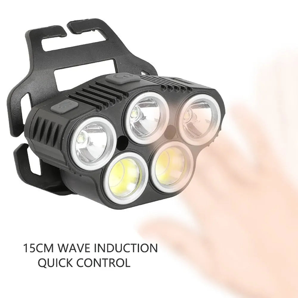 6 Modes LED Head Torch Induction Headlight Camping COB Infrared Strong Lights | Southern Sun Drones