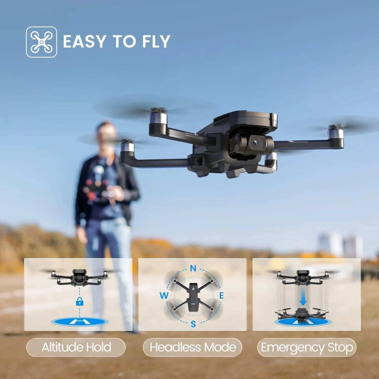 Holy Stone HS720G | 4K EIS Drone | Southern Sun Drones