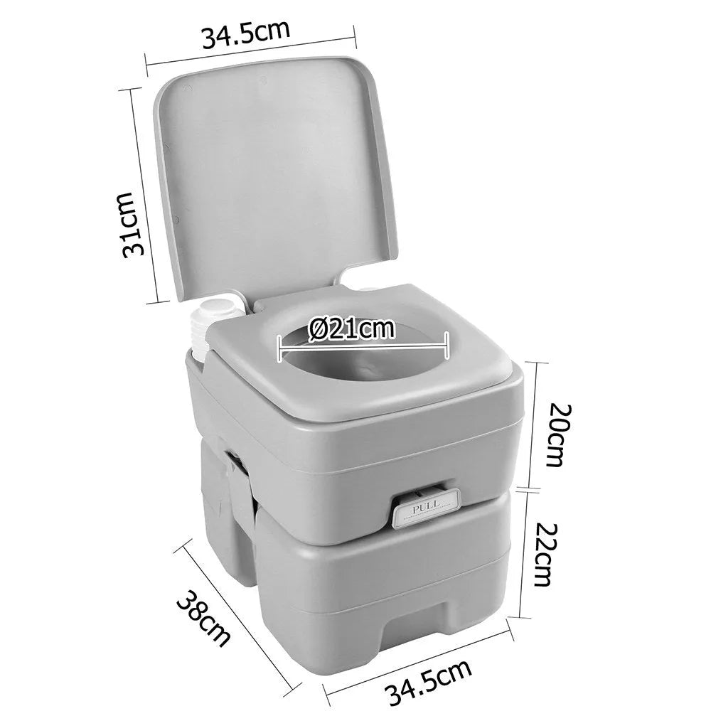 20L Portable Camping Toilet | Weisshorn
