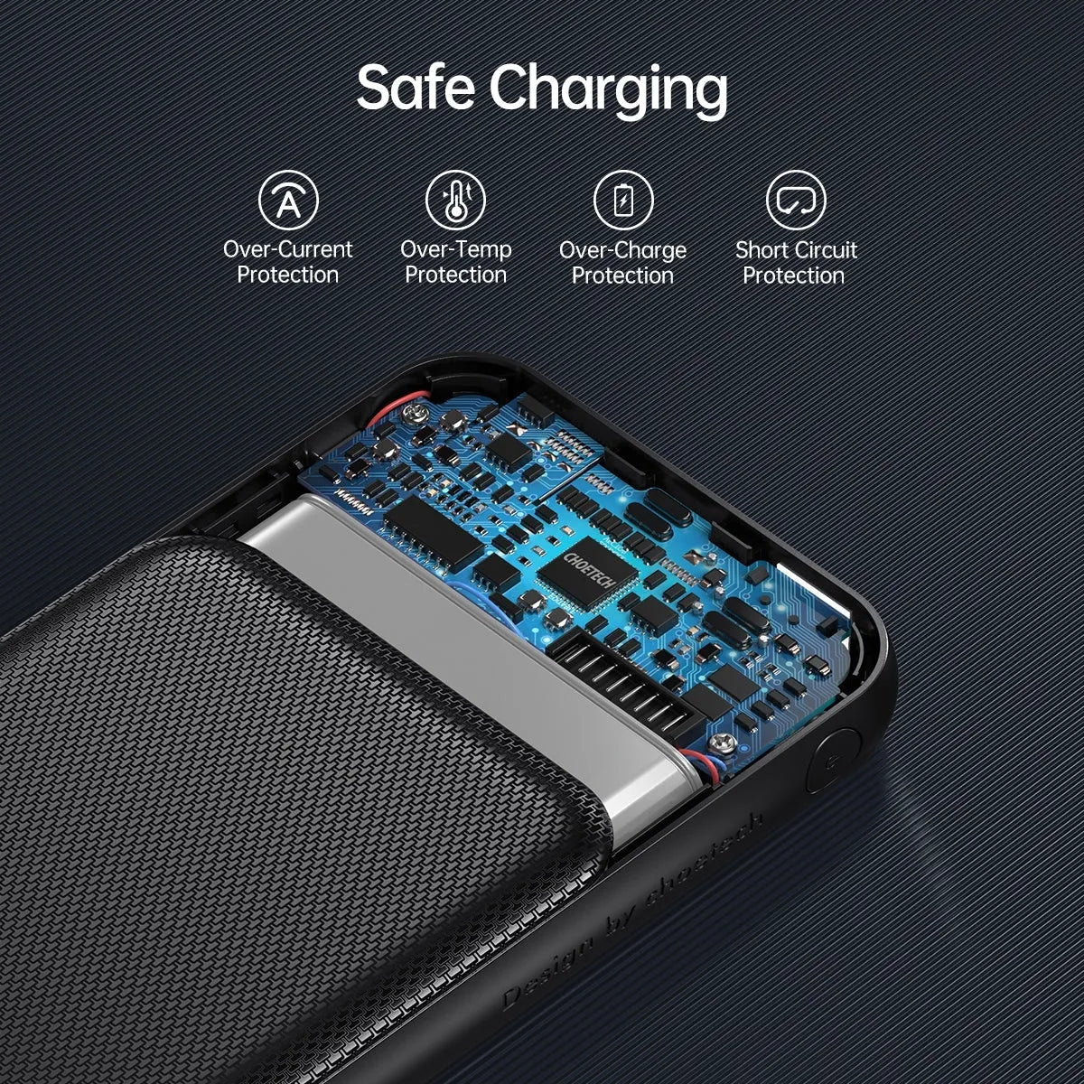 CHOETECH B627 10000mAh PD18W Power Bank | Southern Sun Drones