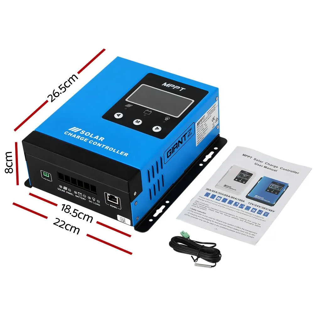 Giantz 60A MPPT Solar Charge Controller Auto 12V/24V/36V/48V Battery Regulator | Southern Sun Drones