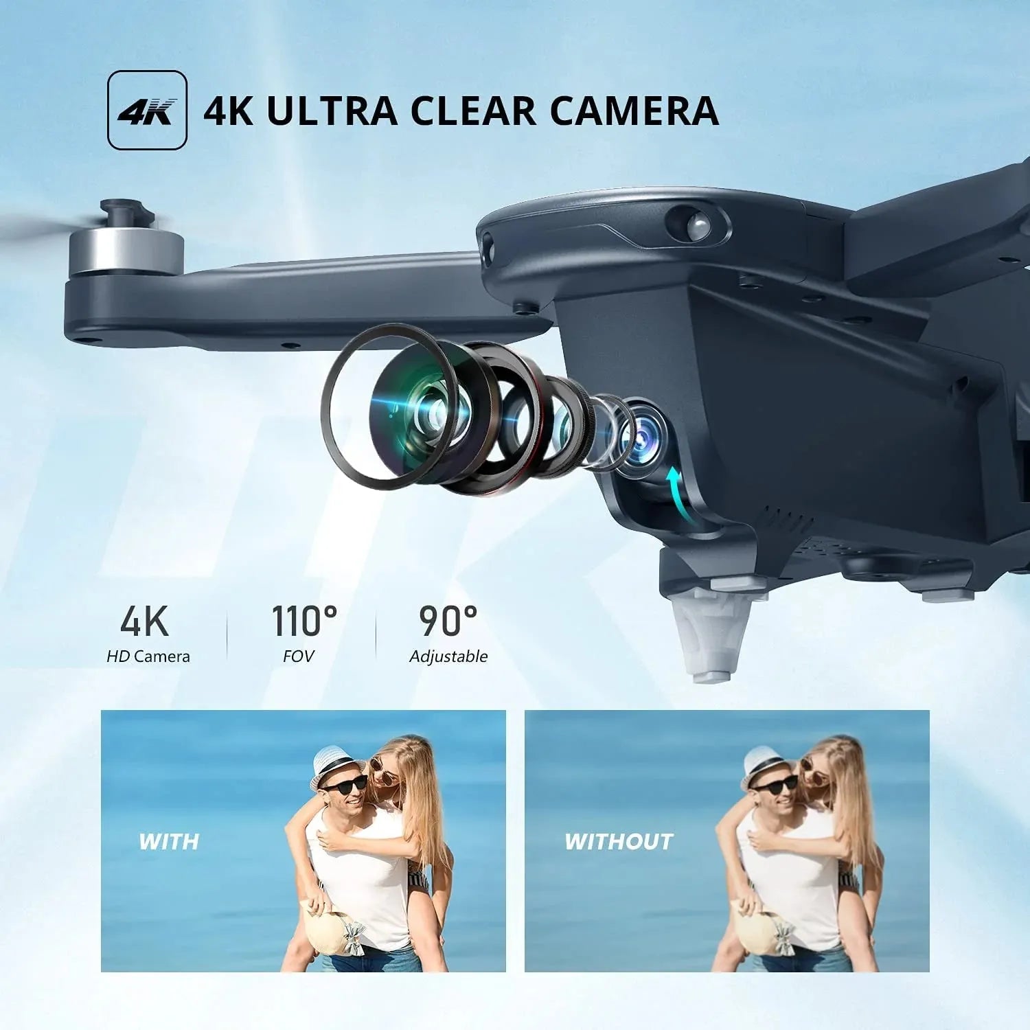 Holy Stone HS175D | Foldable GPS Drone | Southern Sun Drones