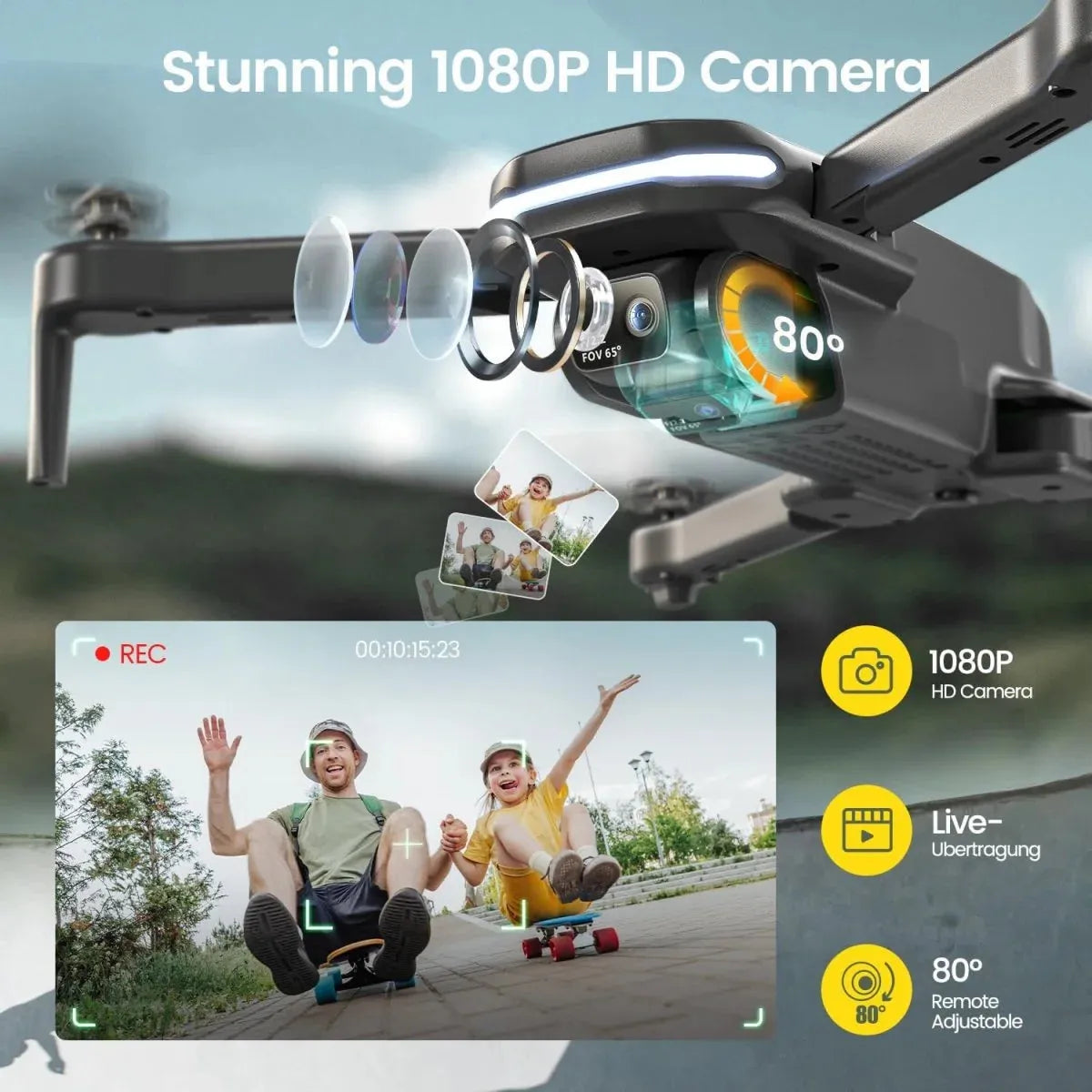 Holy Stone HS280 | Foldable 1080P HD Camera | Southern Sun Drones