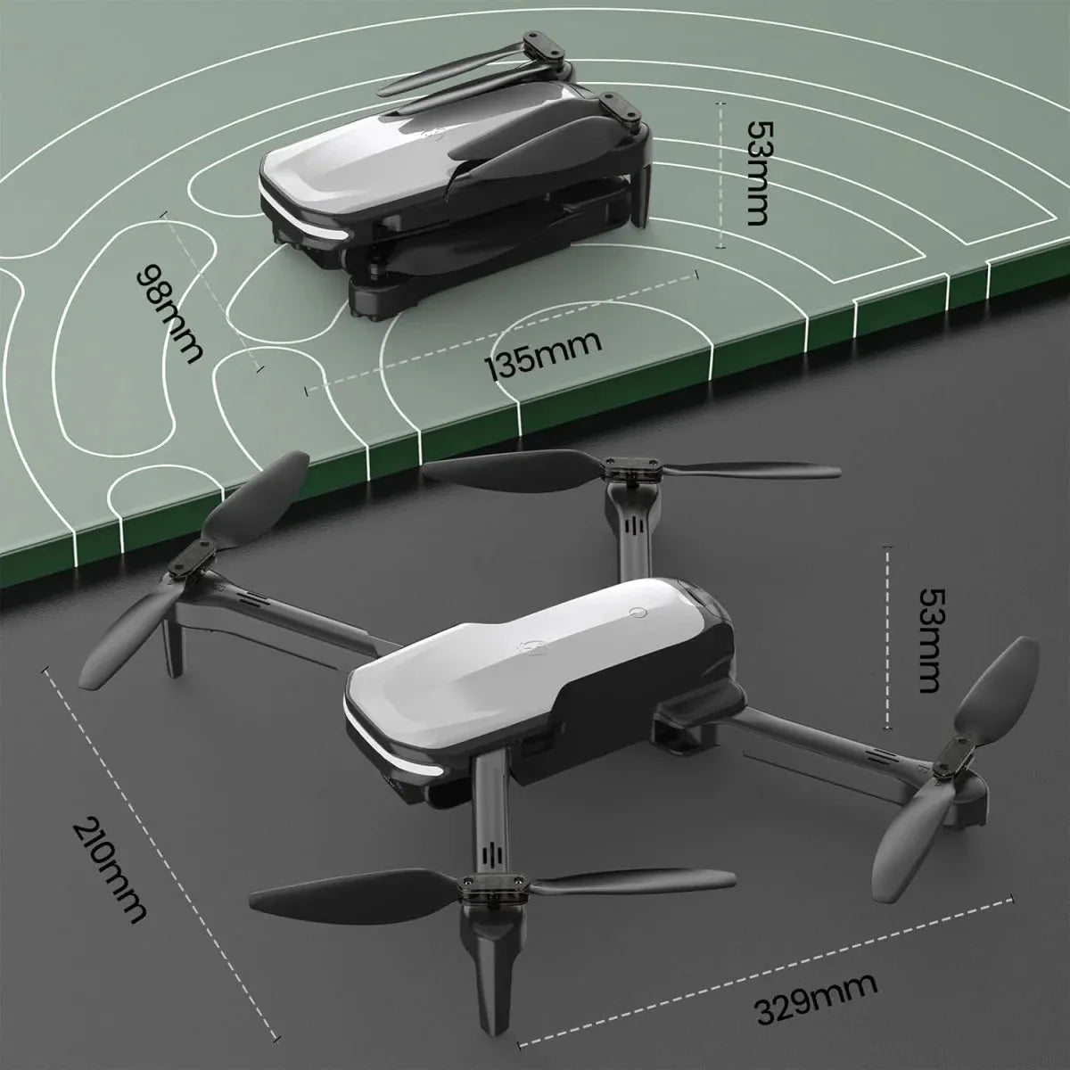 Holy Stone HS280 | Foldable 1080P HD Camera | Southern Sun Drones