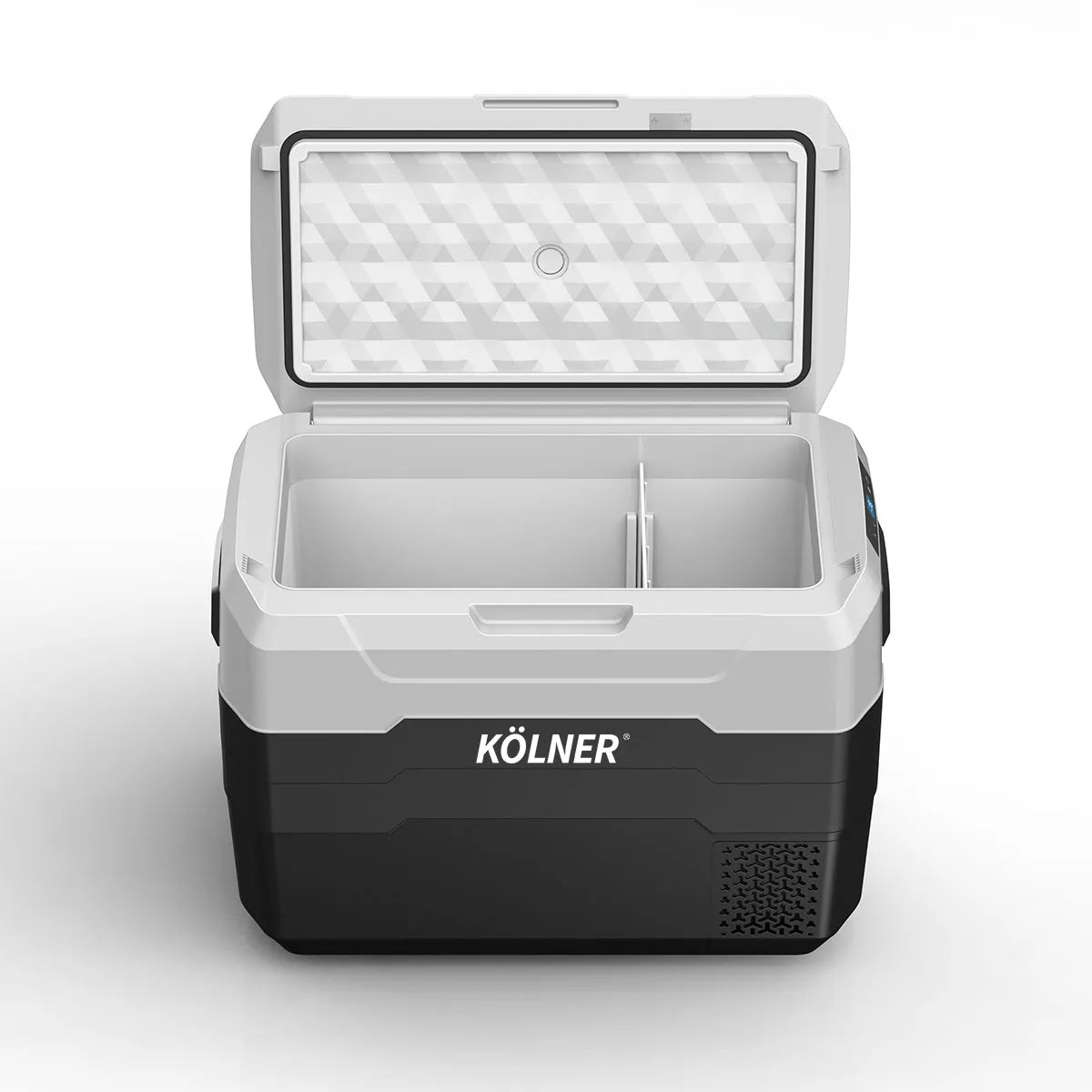 Kolner 40l Fridge Freezer Cooler 12/24/240v Camping Portable Esky Refrigerator - Black | Southern Sun Drones