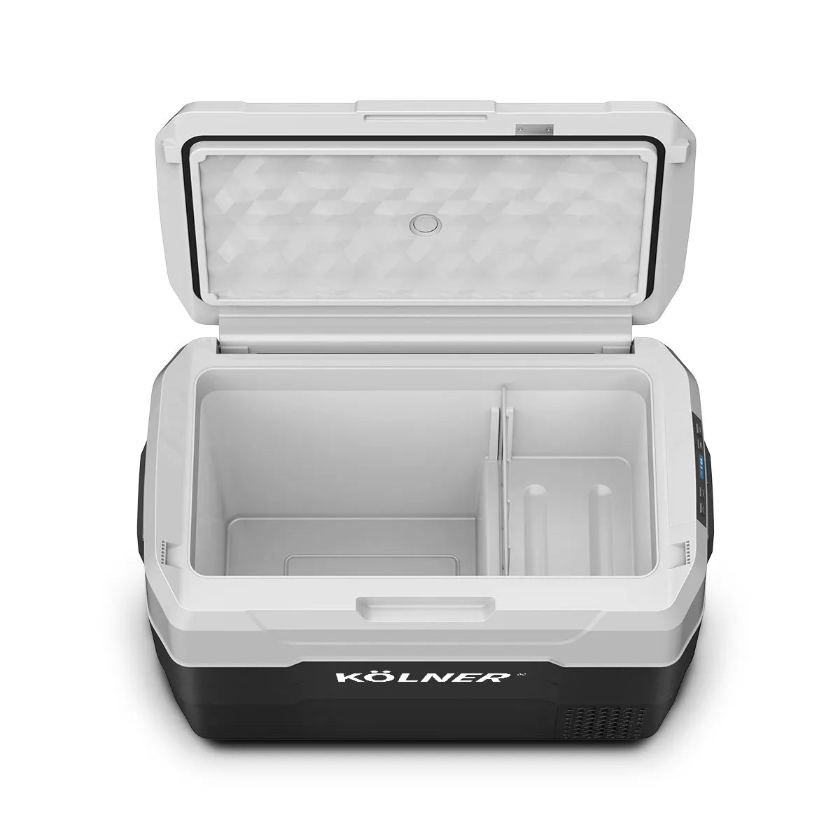 Kolner 40l Fridge Freezer Cooler 12/24/240v Camping Portable Esky Refrigerator - Black | Southern Sun Drones