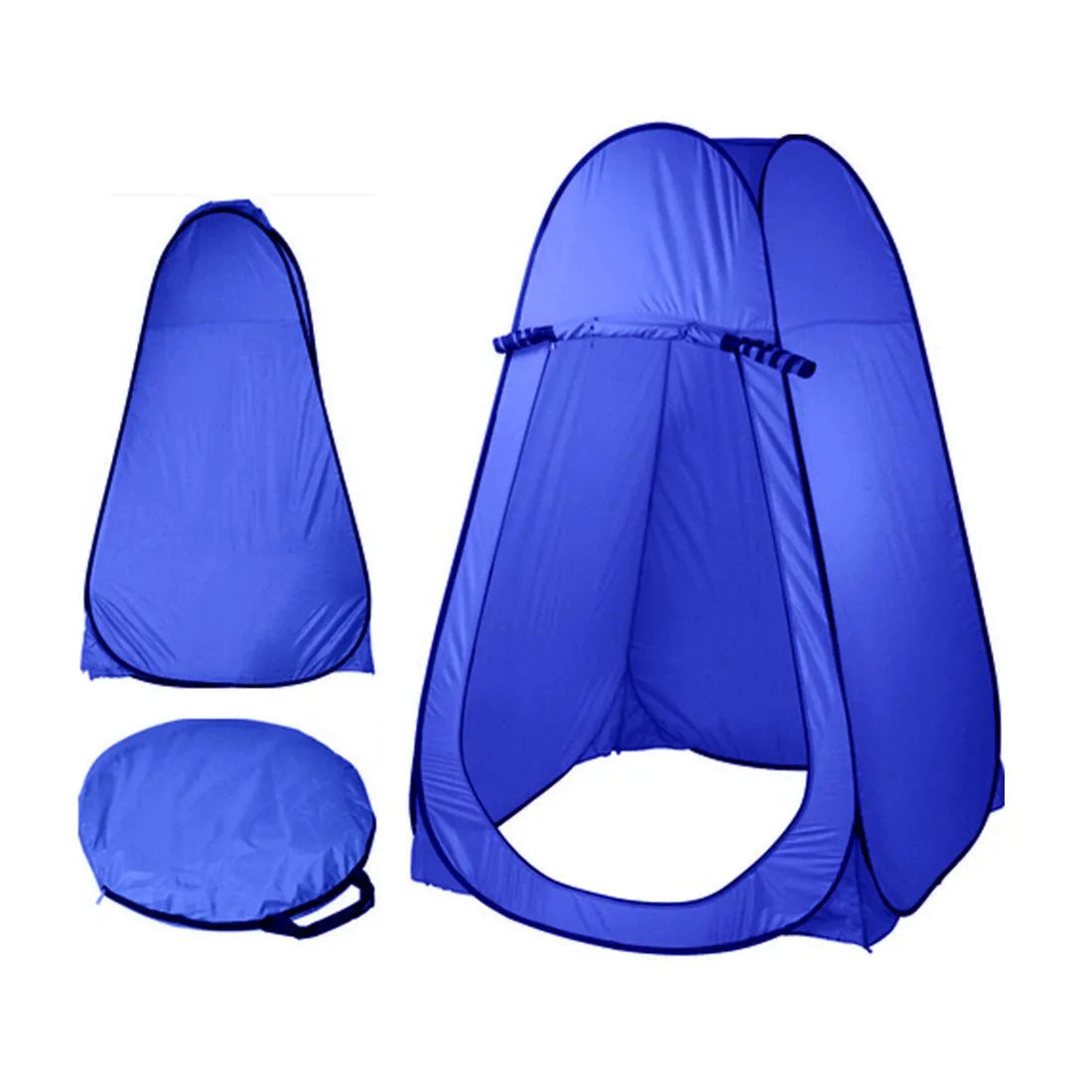 Pop Up Camping Shower Toilet Tent Outdoor Privacy Portable Change Room Shelter - blue | Southern Sun Drones