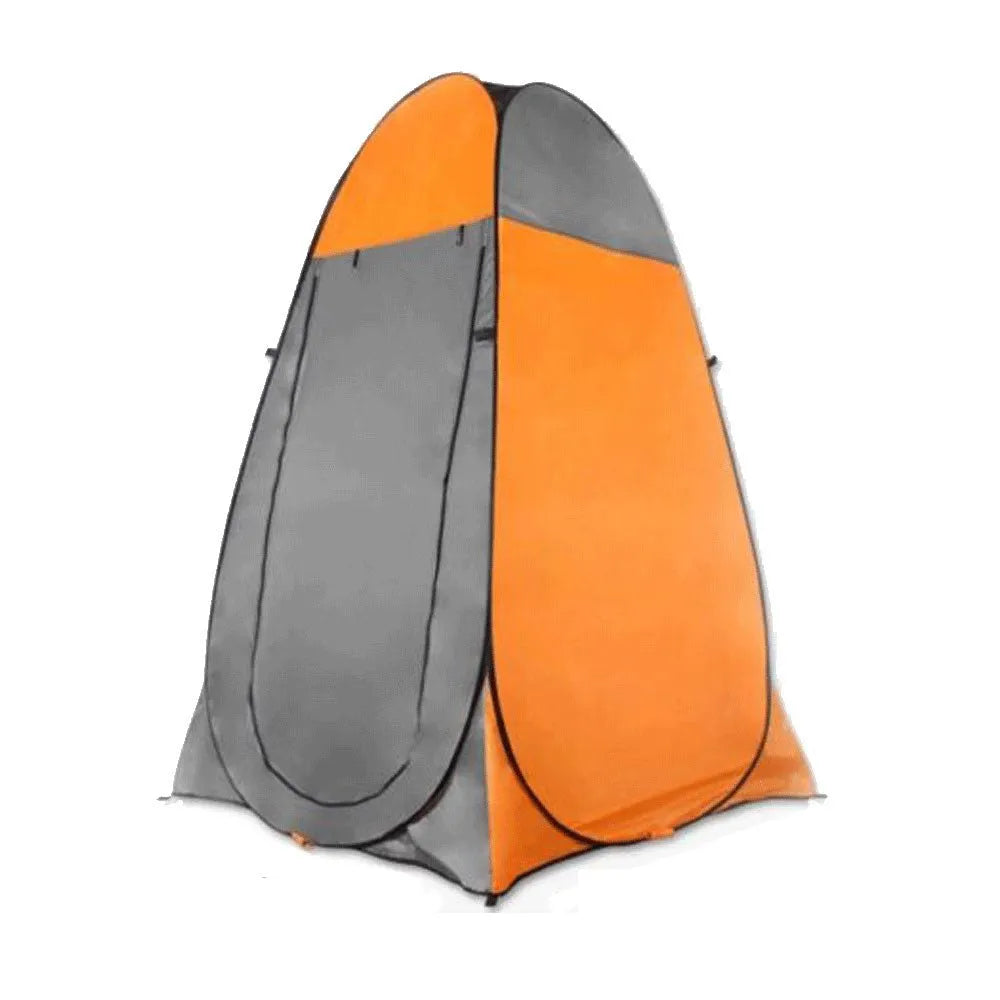 Pop Up Camping Shower Toilet Tent Outdoor Privacy Portable Change Room Shelter - orange | Southern Sun Drones