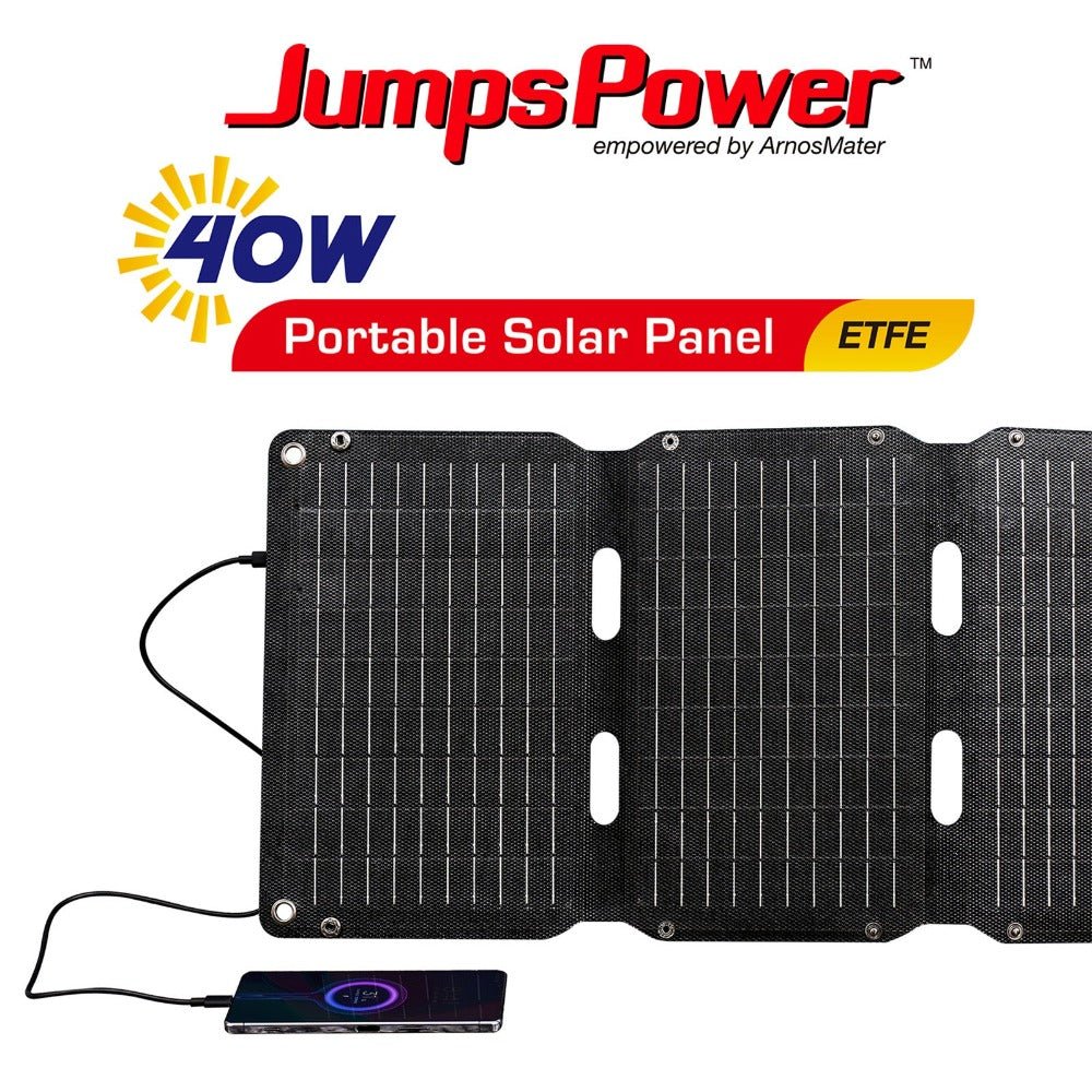 Solar Panel Charger 40W Portable Foldable | JumpsPower | Southern Sun Drones