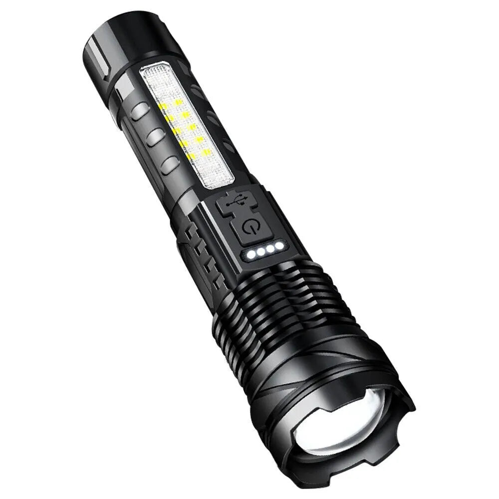 Super Bright 30W 14LED Flashlight White Laser Tactical Torch Lamp for Camping AU | Southern Sun Drones