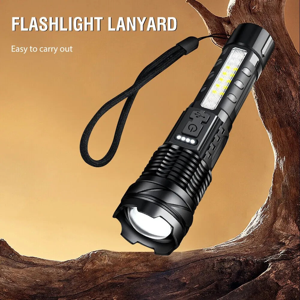Super Bright 30W 14LED Flashlight White Laser Tactical Torch Lamp for Camping AU | Southern Sun Drones