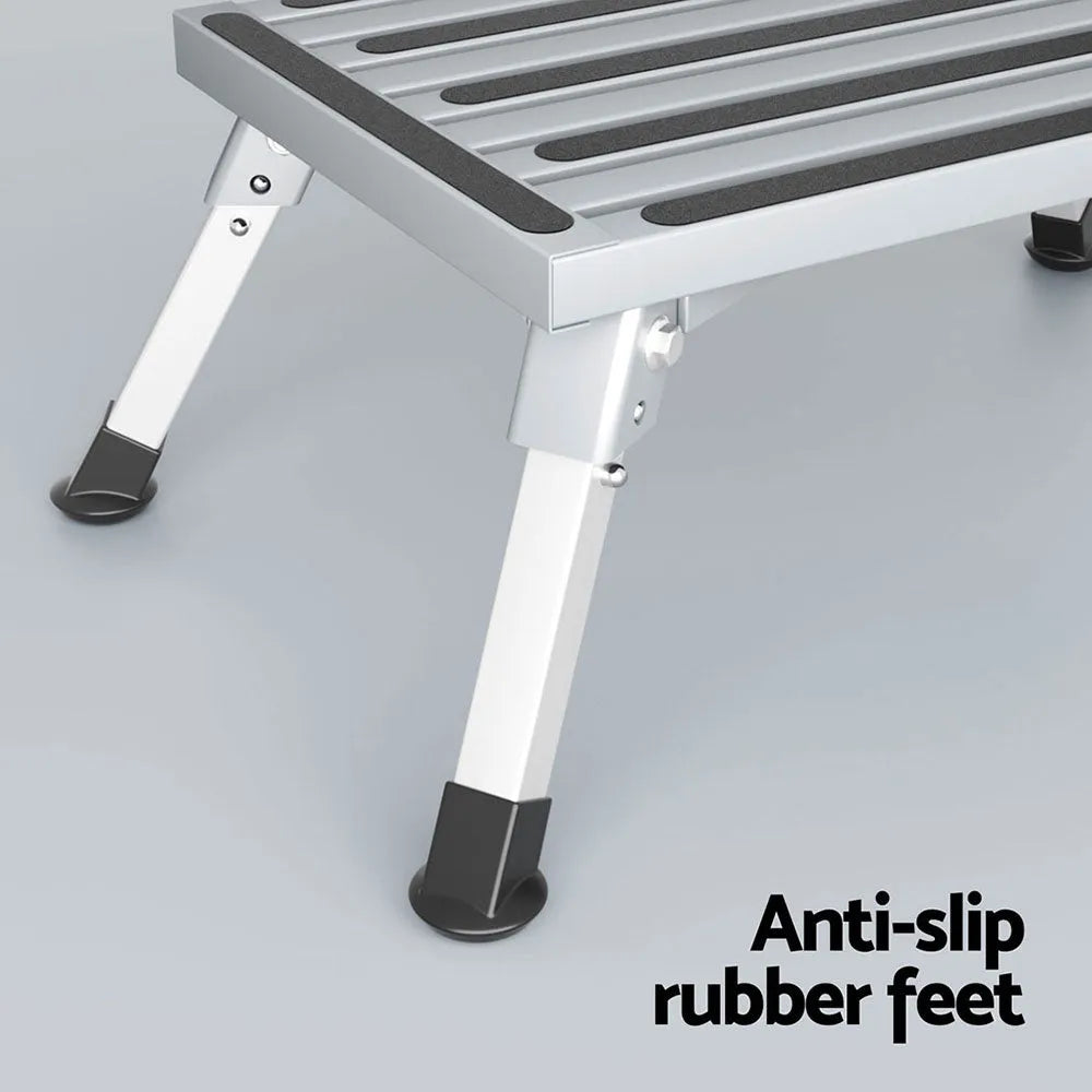 Weisshorn Caravan Step Folding Aluminium Step Ladder Stool | Southern Sun Drones