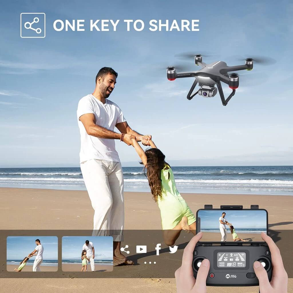 Holy stone hs700e 4k deals uhd drone