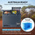 GECKO 92L Dual Zone Portable Fridge / Freezer, SECOP Compressor, for Camping, Car, Caravan