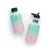 Iron Flask Wide Mouth Bottle with Spout Lid, Bubble Gum, 64oz/1900ml