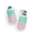 Iron Flask Wide Mouth Bottle with Spout Lid, Bubble Gum, 64oz/1900ml