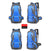 40L Waterproof Outdoor Hiking Backpack Camping Outdoor Trekking Bag(Blue)