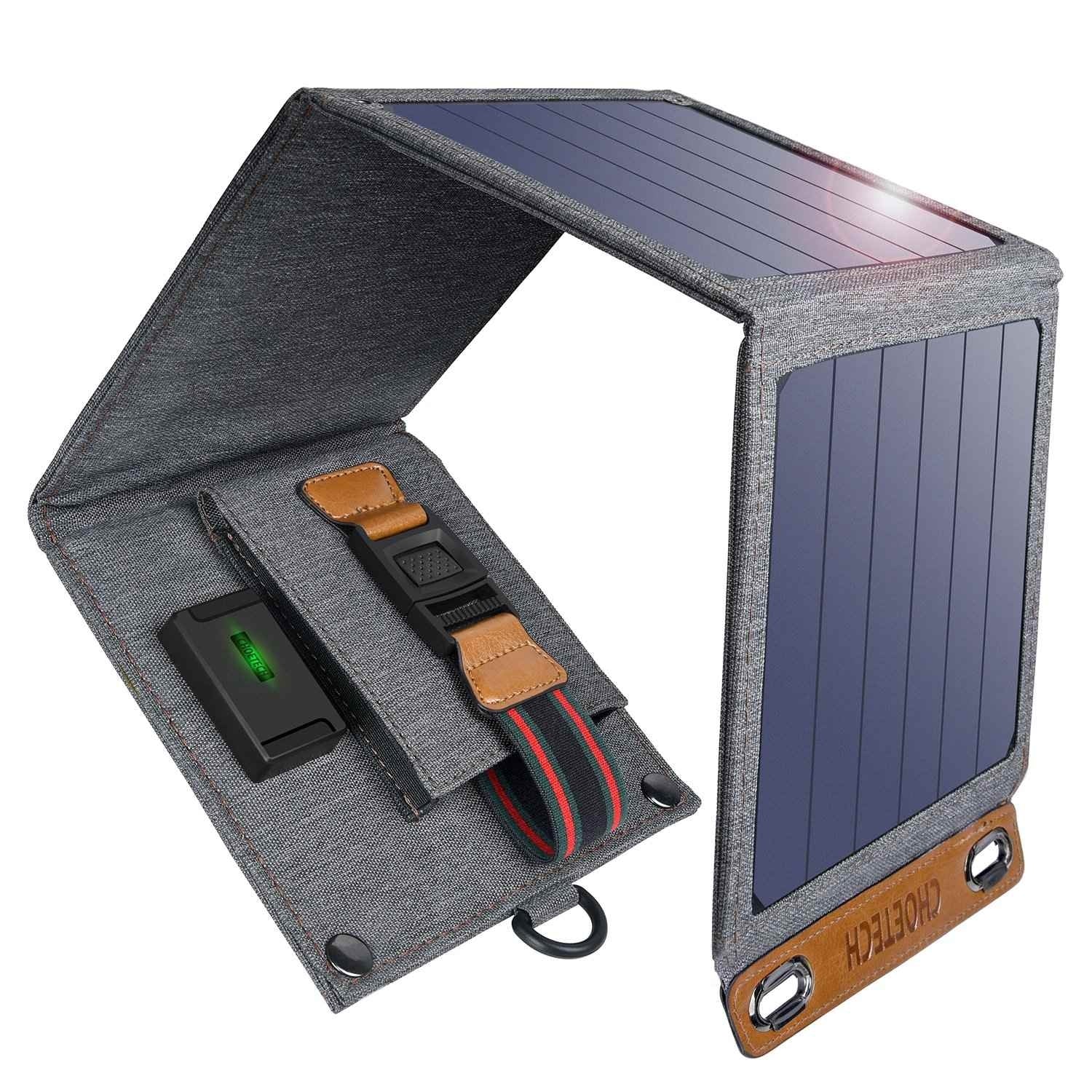 CHOETECH SC004 14W USB Foldable Solar Powered Charger | Southern Sun Drones