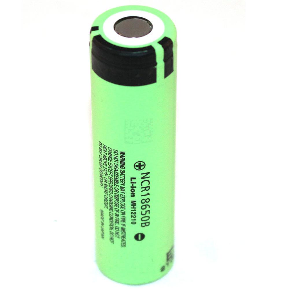 Rechargeable Batteries - Panasonic NCR 18650 B 6.5A 3400mAh 3.7V Lithium Battery | Southern Sun Drones